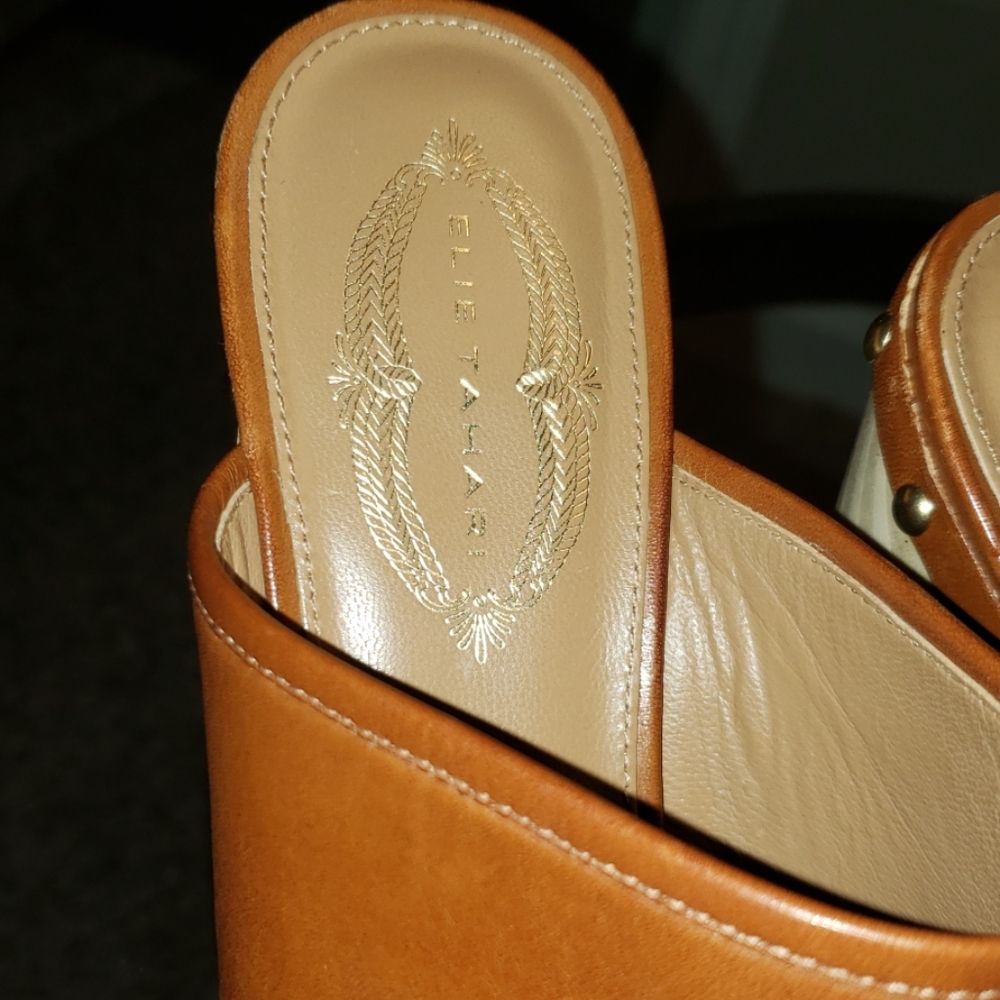 Leather clogs - Picture 5 of 7